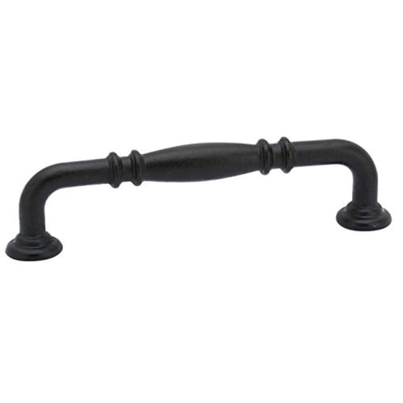 Emtek 86101FB 3.5-Inch Center to Center Tuscany Ribbed Pull
