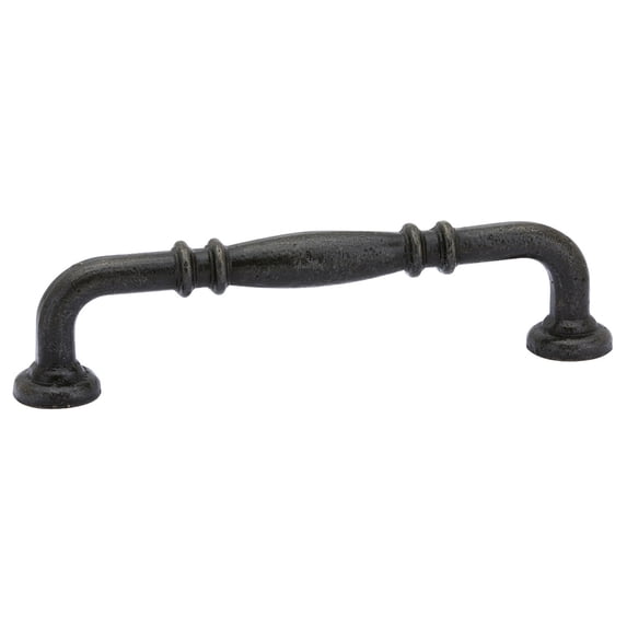 Emtek 86102 Mb Tuscany Ribbed Pull 4 in Ct in Bronze