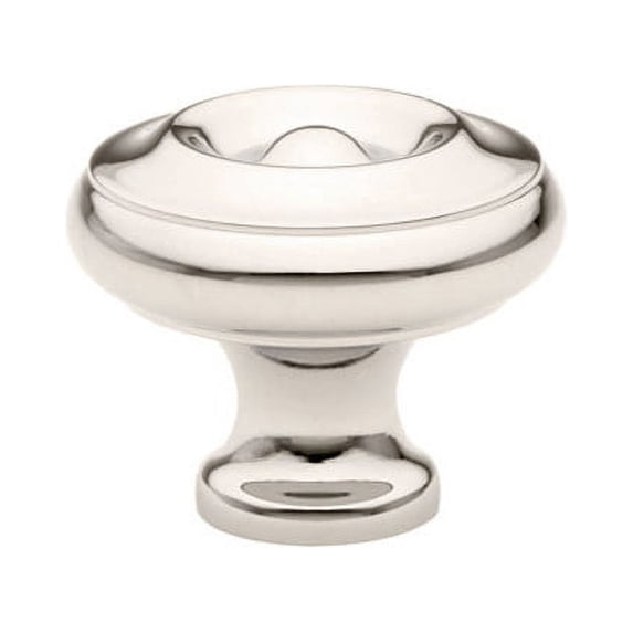 Emtek 86115US14 Waverly 1.25 in. Cabinet Knob, Bright Nickel
