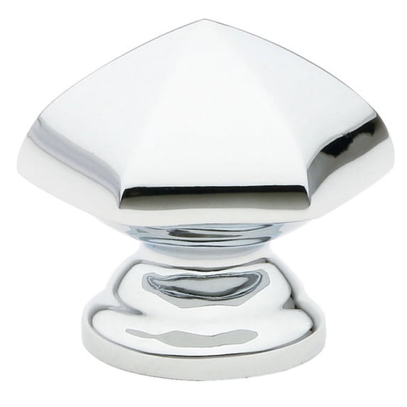 Emtek 86119 American Designer 1-1/8" Geometric Cabinet Knob - Chrome