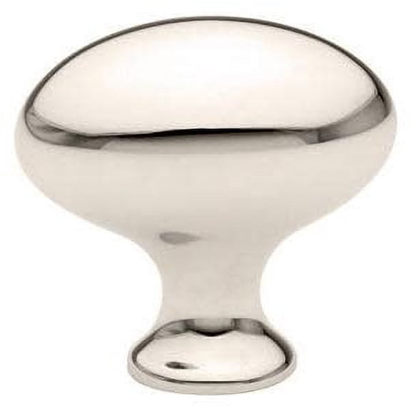 Emtek 86124US14 Egg 1-3/4" Mushroom Cabinet Knob - Nickel