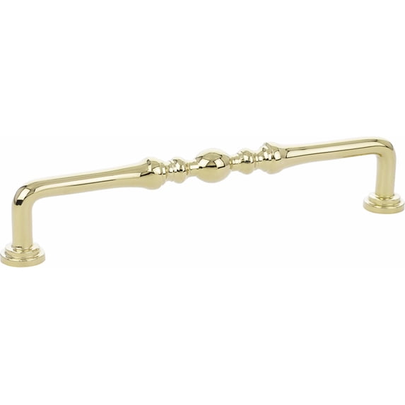 Emtek 86128US3NL Spindle 3" Center To Center Handle Cabinet Pull - Brass