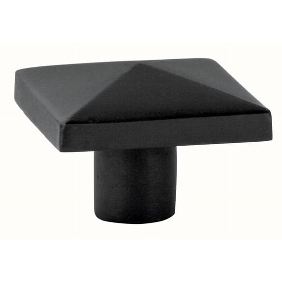 Emtek 86146FB Square 1.625-Inch Cab Knob