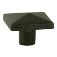 thumbnail image 1 of Emtek 86146MB Square 1.625-Inch Cab Knob, 1 of 2