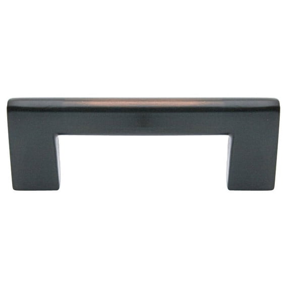 Emtek 86162US10B 3.5-Inch Center to Center Trail Pull
