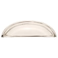 thumbnail image 1 of Emtek 86173 Cup 4" Center To Center Cabinet Pull From The Traditional Collection - Nickel, 1 of 1