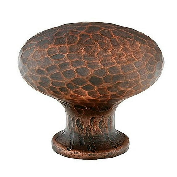 Emtek 86213US10B EMT Round Dimpled Pull