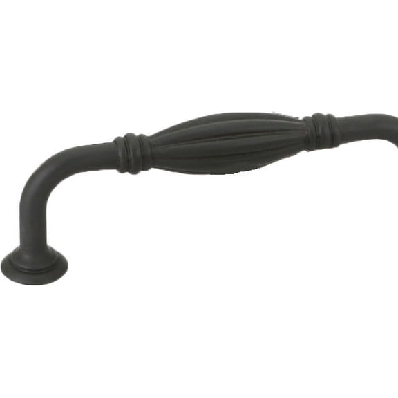 Emtek 86221FB EMT Fluted Fixed Pull