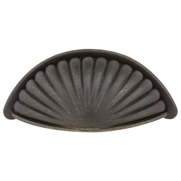 Emtek 86233MB EMT Fluted Bin Pull