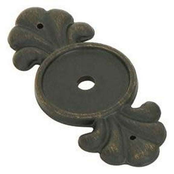 Emtek 86234 Tuscany 2.25" Cabinet Knob Backplate From The Tuscany Bronze Collection -