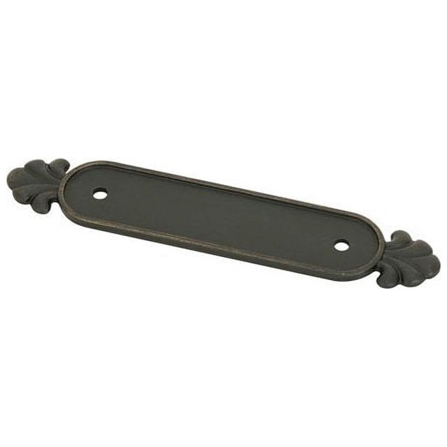 Emtek 86235 Tuscany Bronze 3" Pull Back Plate Black