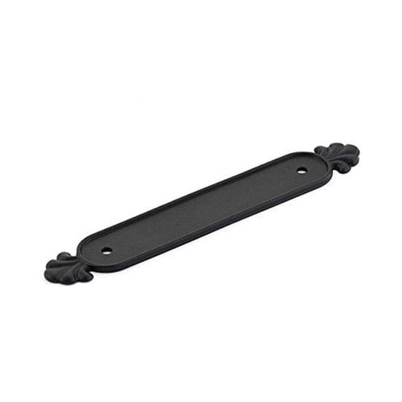 Emtek 86237FB 4-Inch Center to Center Back Plate for Pulls