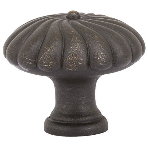 Emtek 86244MB EMT Twist Round Knob