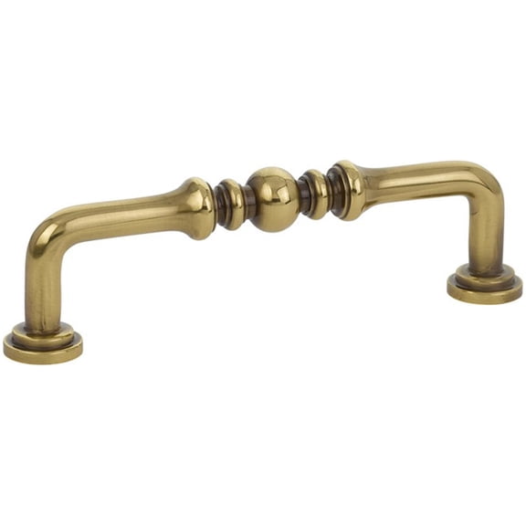 Emtek 86248 Spindle 6" Center To Center Handle Cabinet Pull - French Antique