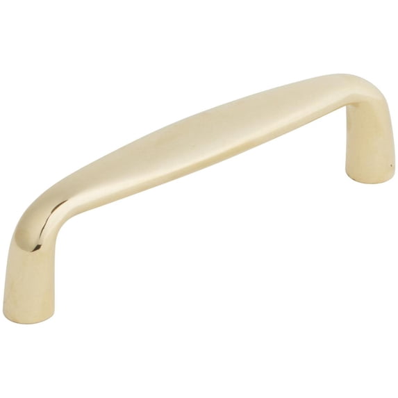 Emtek 86257US3NL Orbit 3-1/2" Center To Center Handle Cabinet Pull - Brass