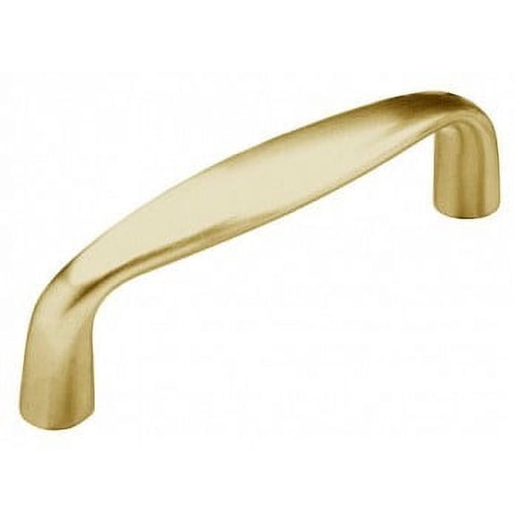 Emtek 86258 Orbit 4" Center To Center Handle Cabinet Pull - Brass