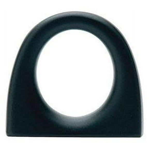 Emtek 86270 Ring 1" Center To Center Finger Cabinet Pull - Black