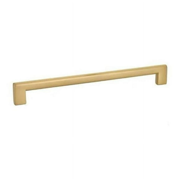 Emtek 86273US4 10 in. Center to Center Trail Cabinet Pull, Satin Brass