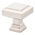 thumbnail image 1 of Emtek 86295 Us14 Geometric Square 1.25 in Cabinet Knob in Nickel, 1 of 1