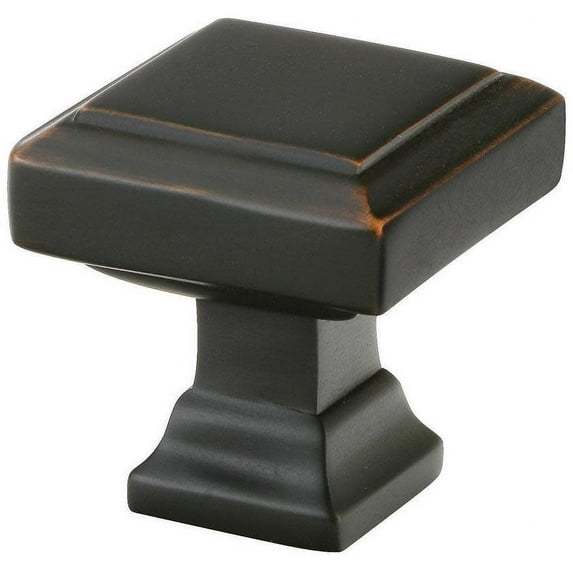 Emtek 86296 Geometric Square 1-5/8" Square Cabinet Knob From The Geometric Collection -
