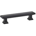 thumbnail image 1 of Emtek 86302US19 6 in. Geometric Rectangular Cabinet Pull, Flat Black, 1 of 2