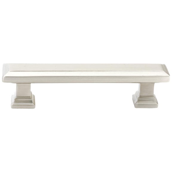 Emtek 86303US15 Geometric Rectangular 10" Center To Center Bar Cabinet Pull From The