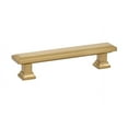 thumbnail image 1 of Emtek 86303US4 10 in. Brass Geometric Center To Center Bar Cabinet Pull, Satin Brass, 1 of 1
