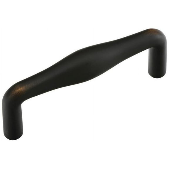 Emtek 86311 Dane 4" Center To Center Handle Cabinet Pull - Bronze