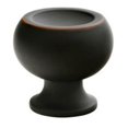 thumbnail image 1 of Emtek 86314US10B Atomic 1-Inch Cab Knob, 1 of 4