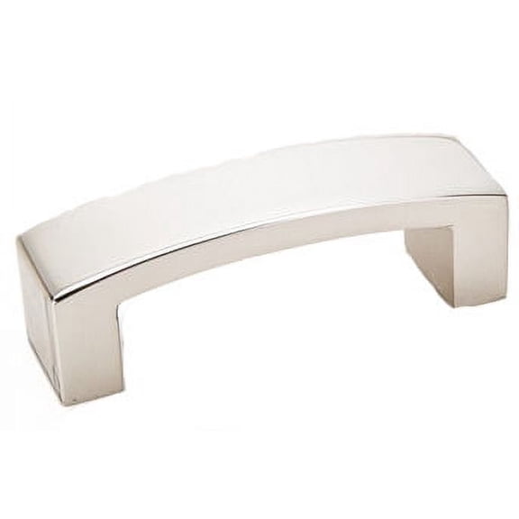 Emtek 86324 Bauhaus 3" Center To Center Handle Cabinet Pull - Nickel
