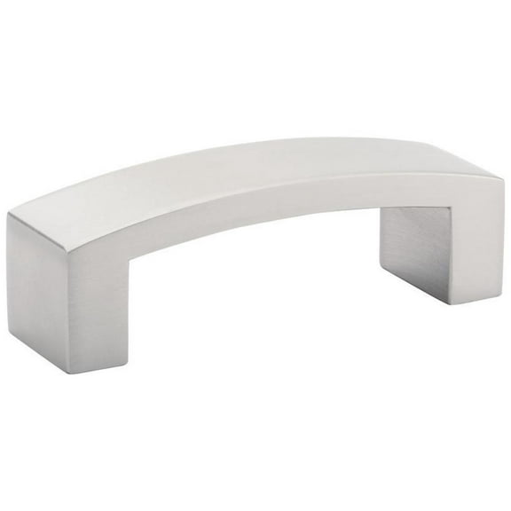 Emtek 86325 Bauhaus 4" Center To Center Handle Cabinet Pull - Nickel