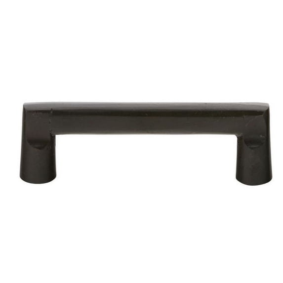 Emtek 86336 Fb Bronze Rail 8 in Cab Pull in Black