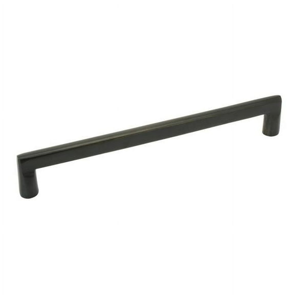 Emtek 86336 Mb Bronze Rail 8 in Cab Pull in Bronze
