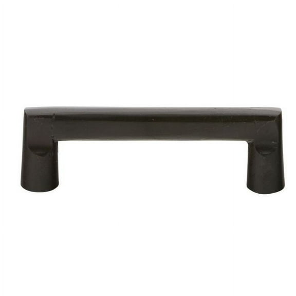 Emtek 86337 Fb Bronze Rail 10 in Cab Pull in Black