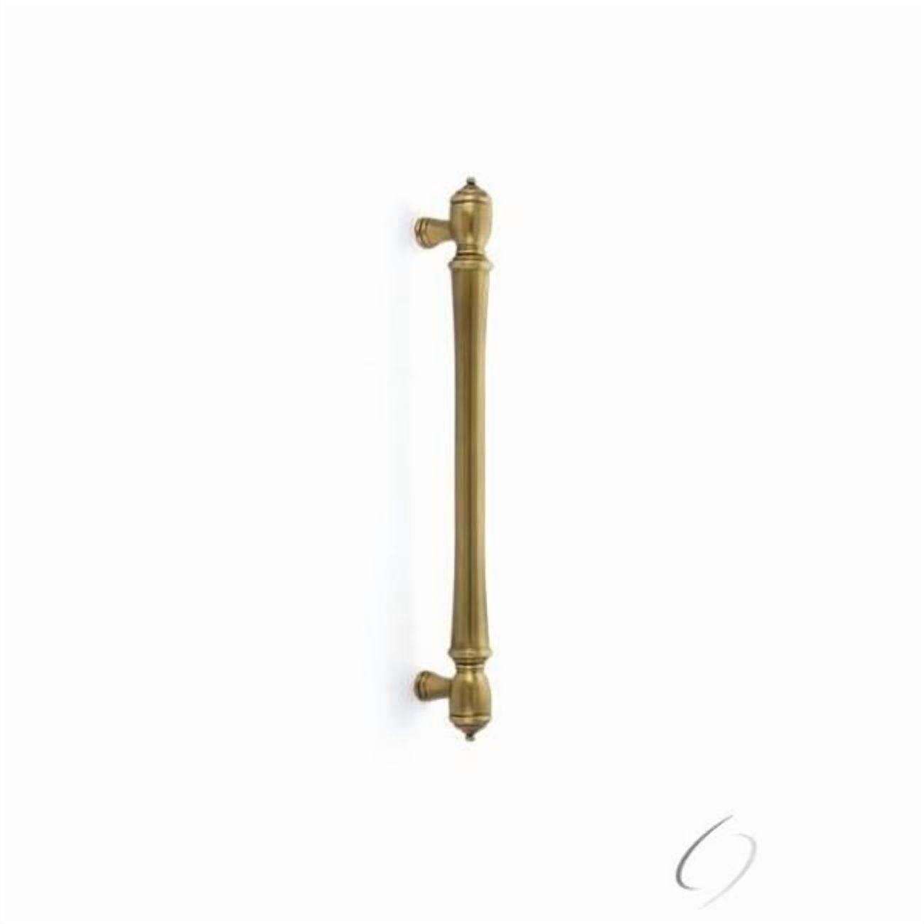Emtek 86343US7 12 in. Spindle Appliance Pull, French Antique Brass