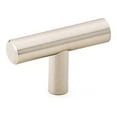 thumbnail image 1 of Emtek 86357US15 2 in. Brass Bar Cabinet Knob, Satin Nickel, 1 of 2