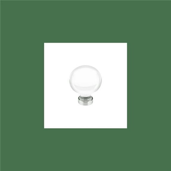 Emtek 86394US15 1 in. Bristol Cabinet Knob, Satin Nickel