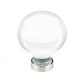 thumbnail image 1 of Emtek 86395 Us15 Bristol 1.25 in Cab Knob in Satin Nickel, 1 of 3