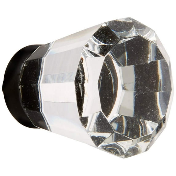 Emtek 86397US10B Brookmont 1.25-Inch Cab Knob