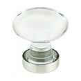 thumbnail image 1 of Emtek 86402 Us15 Hampton 1.75 in Cab Knob in Satin Nickel, 1 of 3