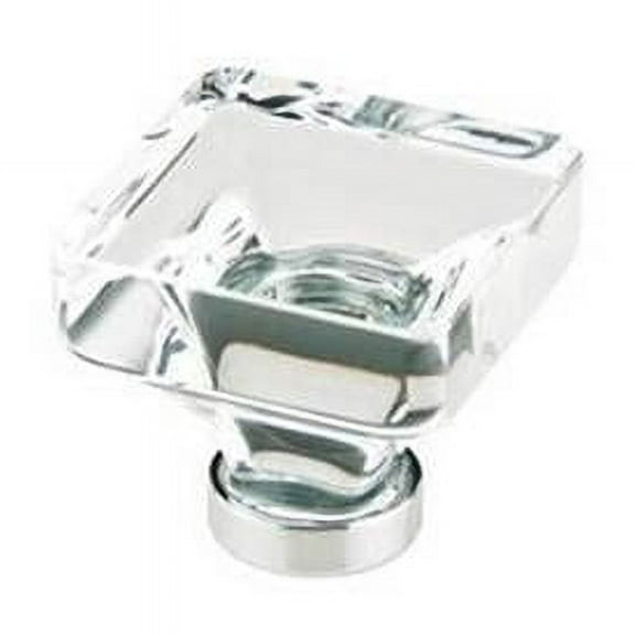 Emtek 86403 Us14 Squ 1.375 in Lido Cabinet Knob in Nickel