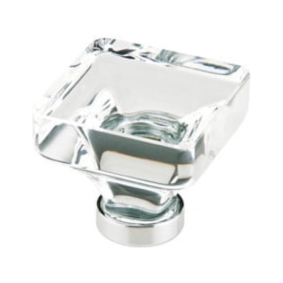 Emtek 86404 Us15 Squ 1.625 in Lido Cabinet Knob in Satin Nickel