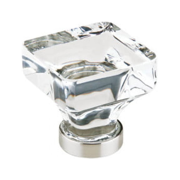 Emtek 86404 Us15A Squ 1.625 in Lido Cabinet Knob in Nickel