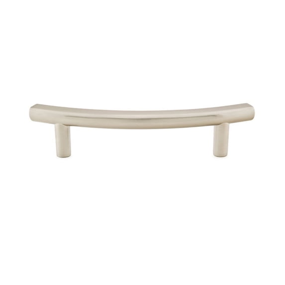 Emtek 86416 Us15 T-Curve Bar 3.5 in Cabinet Pull in Satin Nickel
