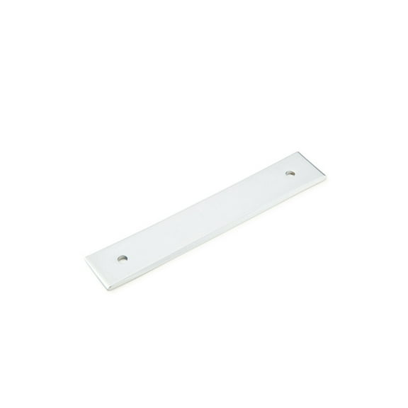 Emtek 86419 Neos 4" Center To Center Backplate For Cabinet Pulls - Chrome
