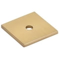 thumbnail image 1 of Emtek 86434US4 Back Plate for Knobs, Satin Brass, 1 of 2