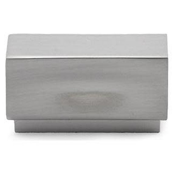 Emtek 86446US15 Cinder 1-5/8" Rectangular Cabinet Knob From The Urban Modern Collection -