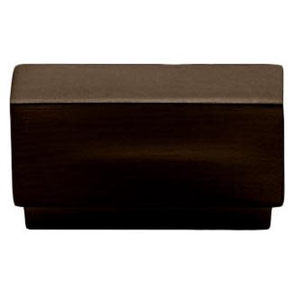Emtek 86446 Cinder 1-5/8" Rectangular Cabinet Knob From The Urban Modern Collection -