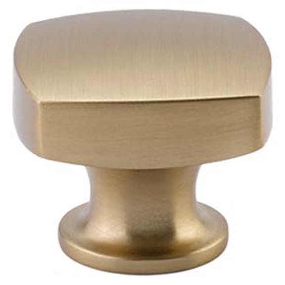Emtek 86451 Freestone 1-1/2" Square Cabinet Knob From The Urban Modern Collection - Brass