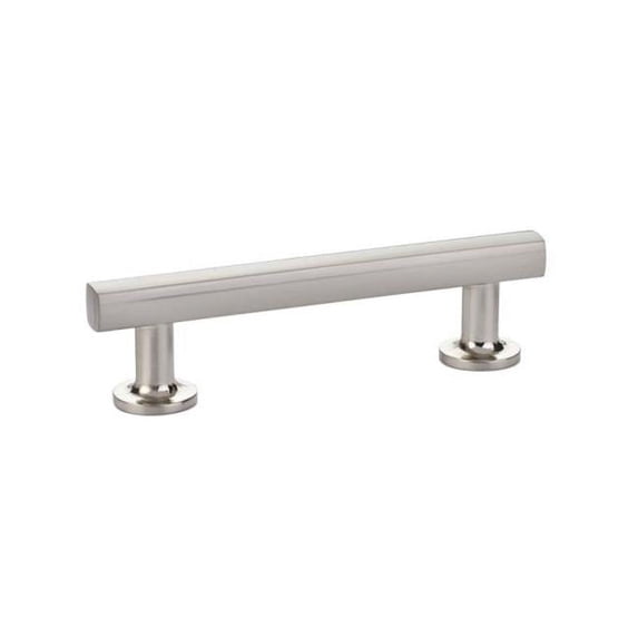 Emtek 86453US15 3.5 in. Freestone Pull, Satin Nickel